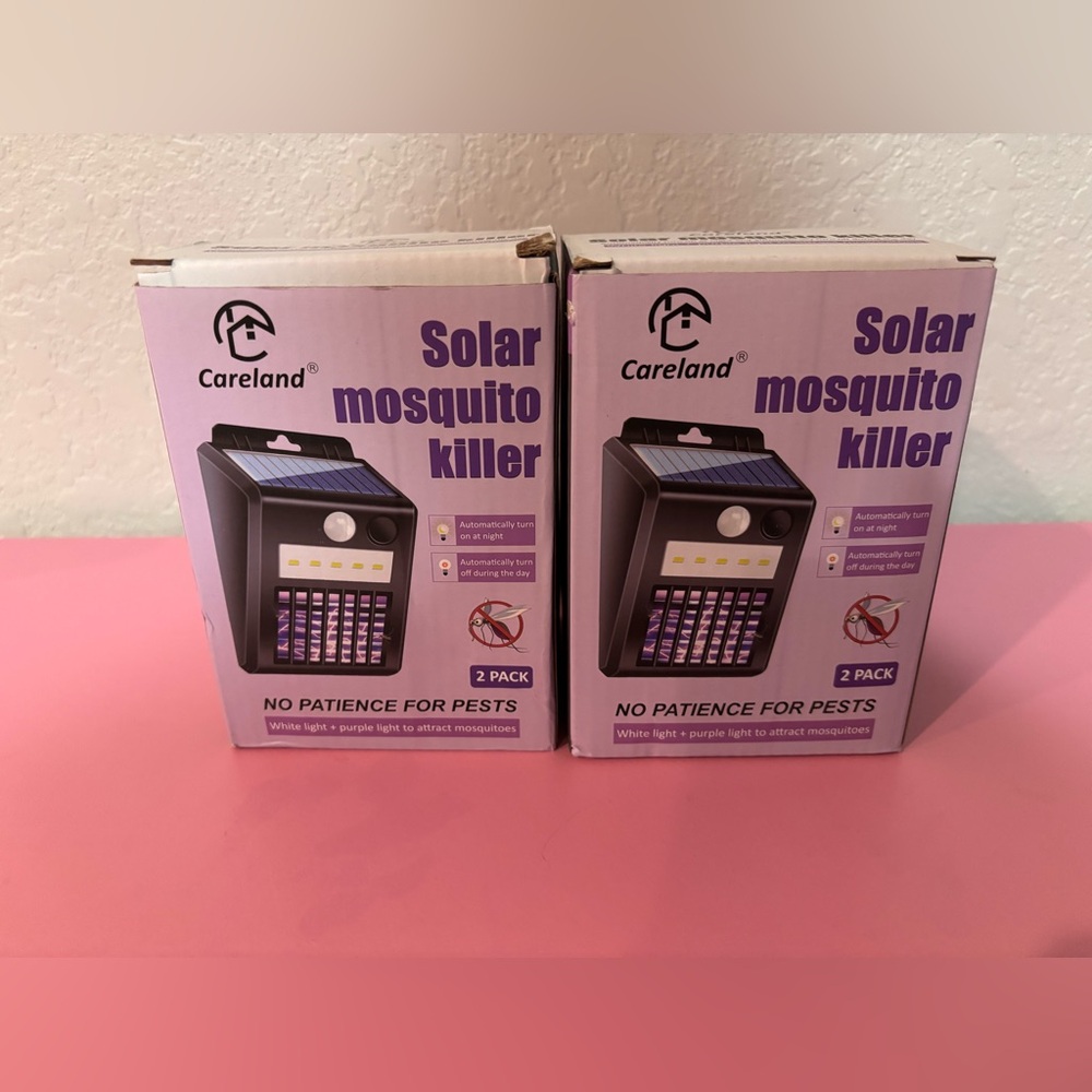 Careland Solar Mosquito Killer 2-Pack (4 Total Units)